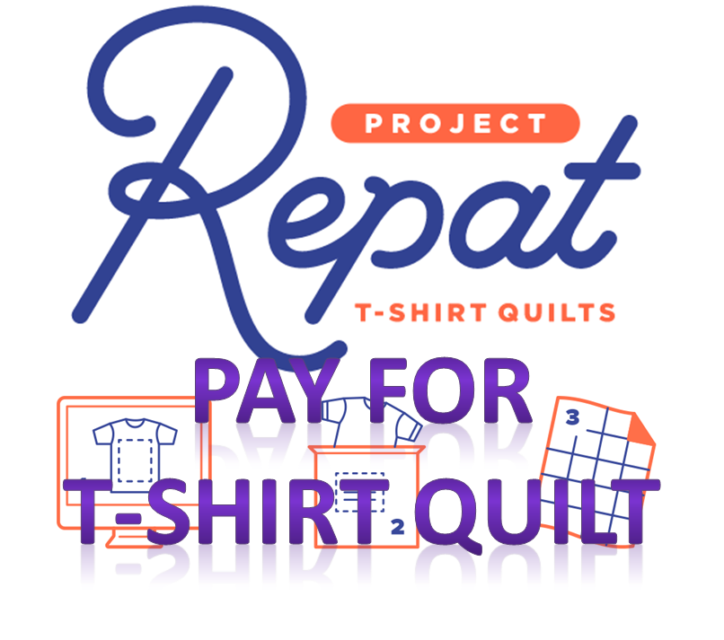 repat project paid tshirt quilt